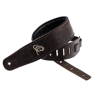 Ortega Guitar Strap Leather V. Bronze