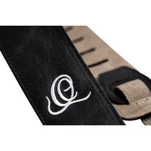 Ortega Suede Ash Guitar Strap