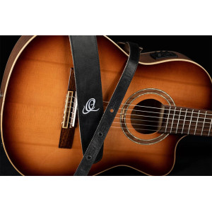 Ortega Suede Ash Guitar Strap