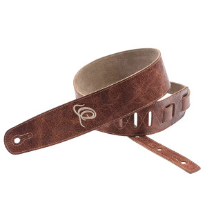 Ortega Suede Caramel Guitar Strap
