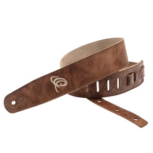 Courroie Guitare Ortega Suede Cognac