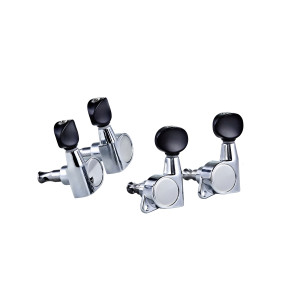 Ortega Mechanical Chrome Ukulele Set