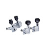 Ortega Mechanical Chrome Ukulele Set