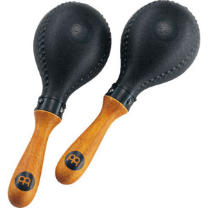 Maracas Meinl Ovales Plastique Noir