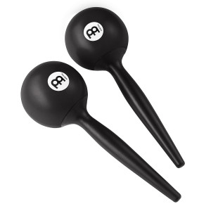 Maracas Meinl Redondas de plástico negro