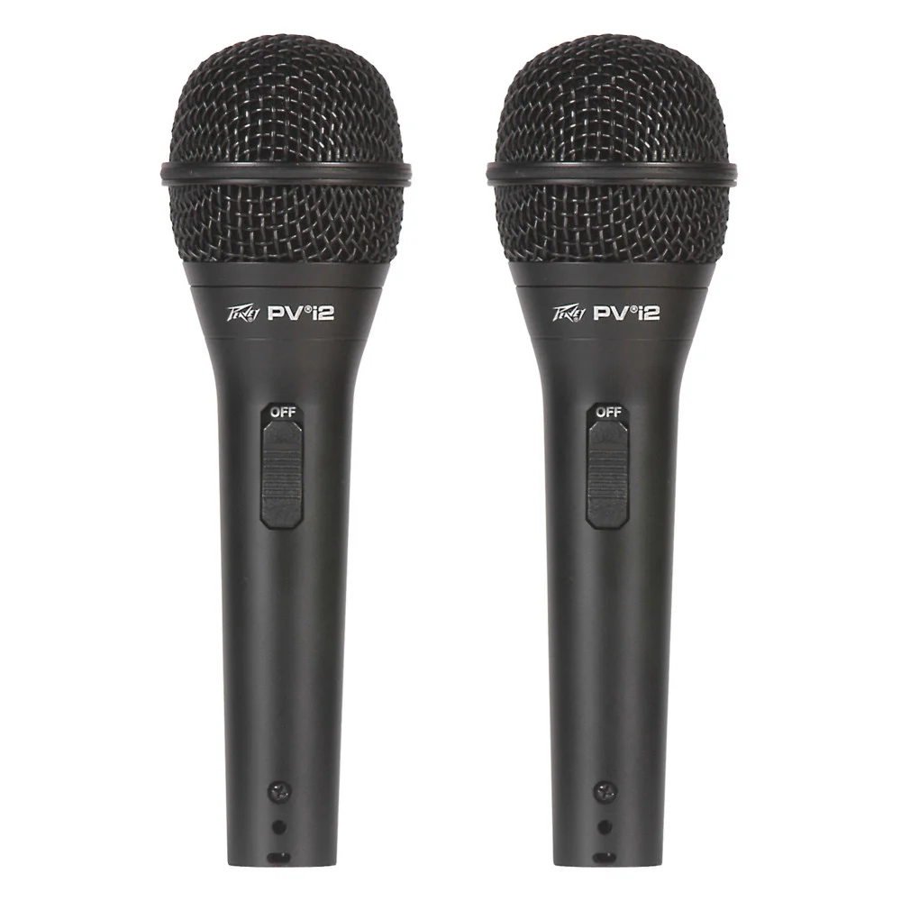 Pack de 2 micrófonos dinámicos Peavey Pvi 2