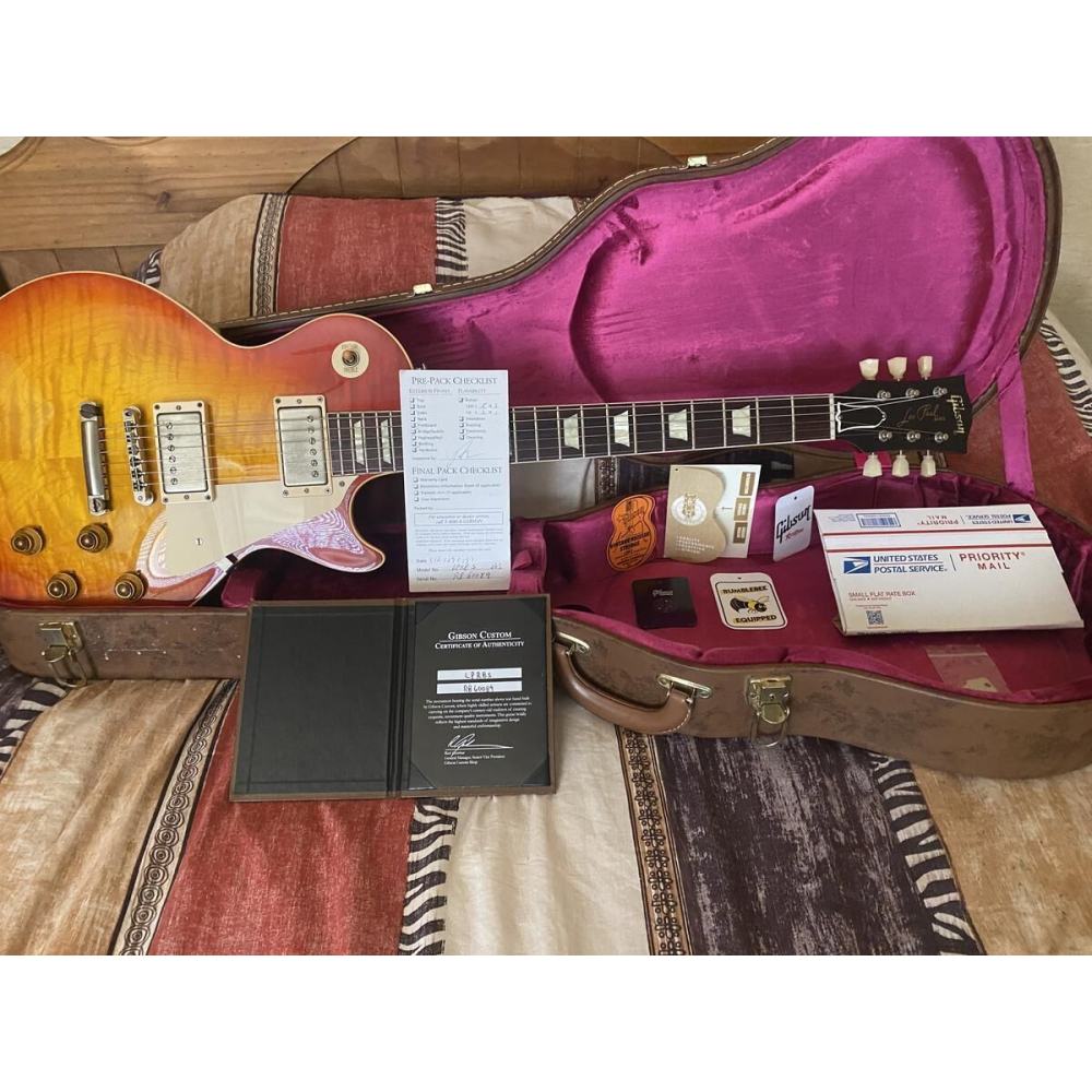 GIBSON LESPAUL CUSTOM SHOP COLECCIÓN HISTÓRICA LPR8S VOS 2016