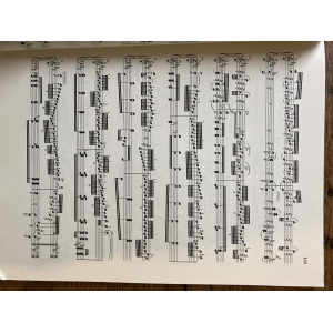 Volumen de partitura para piano de Beethoven