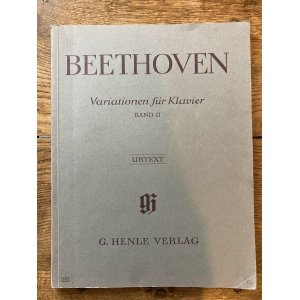Beethoven Piano Sheet Music Volume
