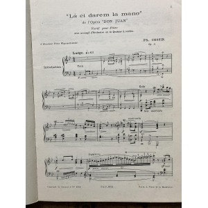 Chopin Concert Pieces Revised by Claude Debussy