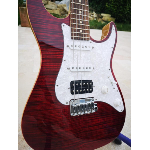 Suhr Standard all Korina Flame Pepper Red