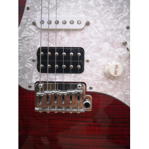Suhr Standard all Korina Flame Pepper Red