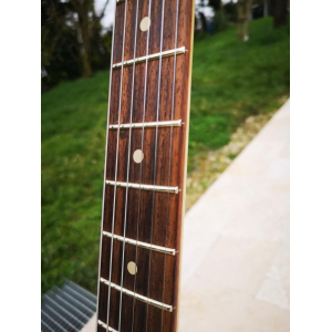 Suhr Standard todo Korina Flame Pepper Red