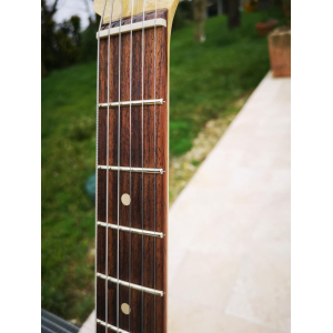 Suhr Standard tout Korina Flame Pepper Red