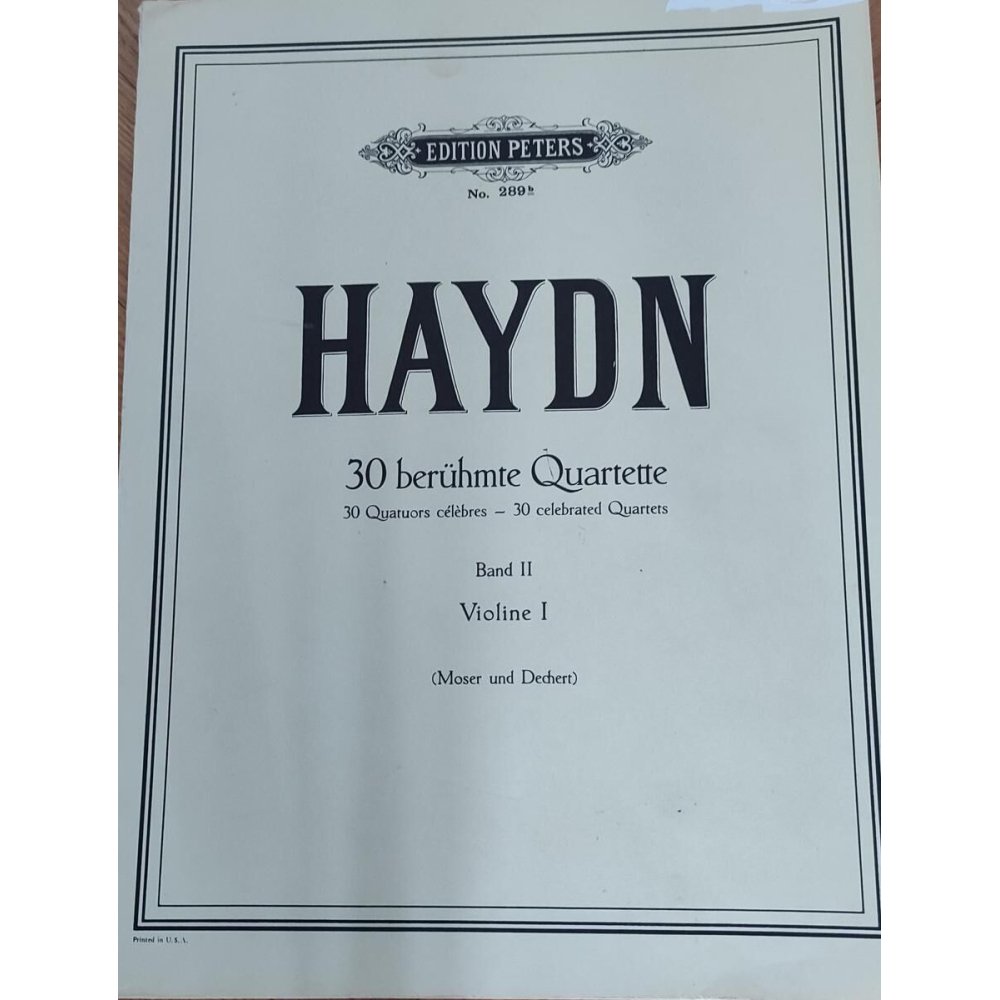HAYDN String Quartet (30 famous quartets), volume 2