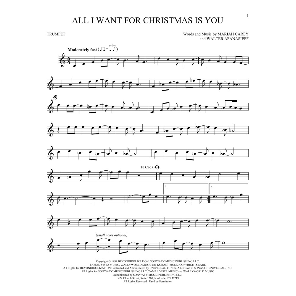 All I Want For Christmas Is You