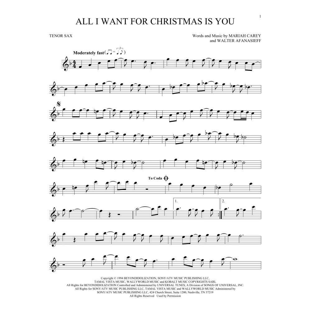 All I Want For Christmas Is You