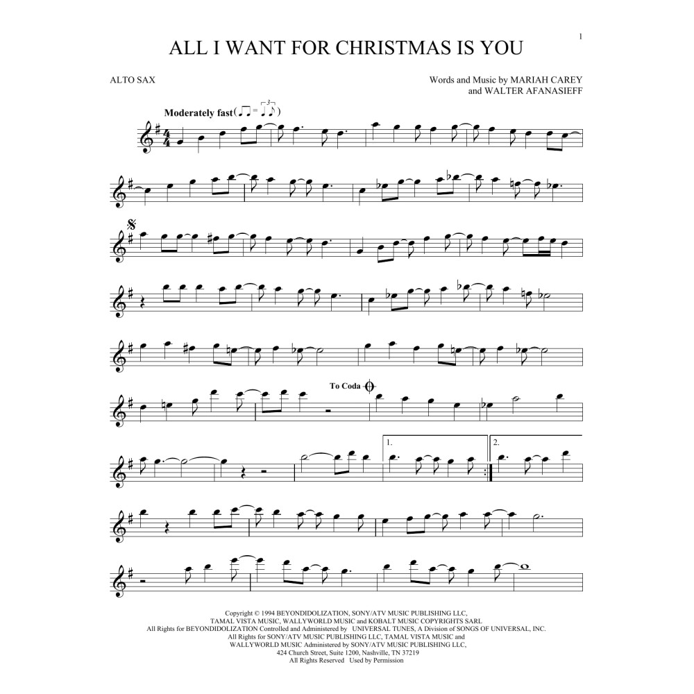All I Want For Christmas Is You