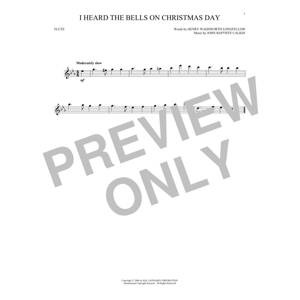 I Heard The Bells On Christmas Day