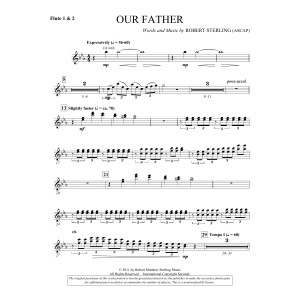 Our Father - Flute 1 & 2