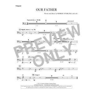 Our Father - Timpani