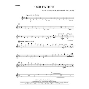 Our Father - Violin 1