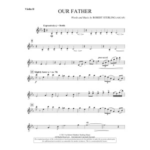 Our Father - Violin 2