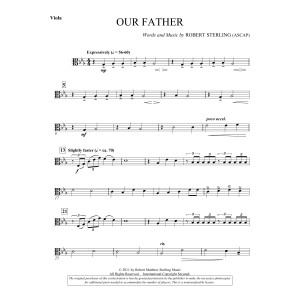 Our Father - Viola