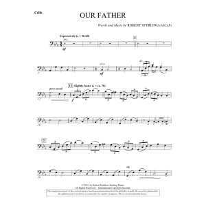 Our Father - Cello