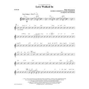 Love Walked In - Guitar