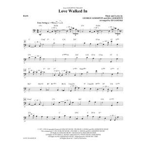 Love Walked In - Bass