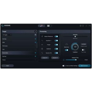 iZotope Ozone 12 Standard : mise à jour à partir de n'importe quelle version précédente d'Ozone Standard