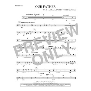 Our Father - Trombone 3