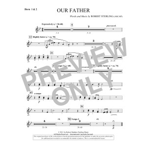Our Father - F Horn 1,2