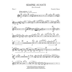 Sempre Avanti - Flute 1