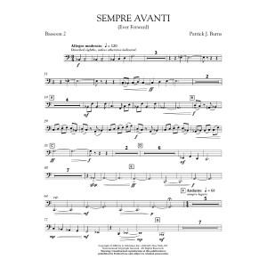 Sempre Avanti - Bassoon 2