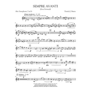 Sempre Avanti - Eb Alto Saxophone 2