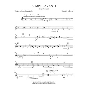 Sempre Avanti - Eb Baritone Saxophone