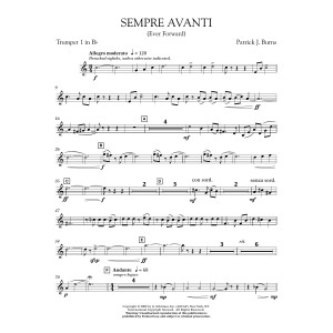 Sempre Avanti - Bb Trumpet 1