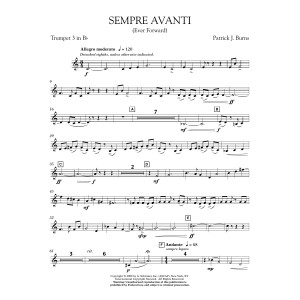 Sempre Avanti - Bb Trumpet 3
