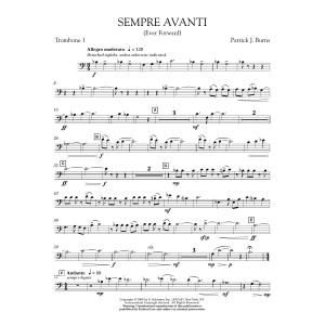 Sempre Avanti - Trombone 1