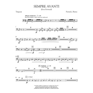 Sempre Avanti - Timpani