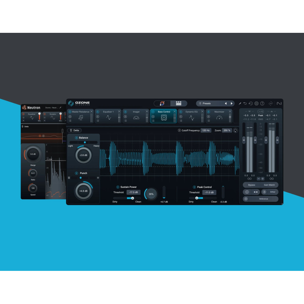 Izotope Mix & Master Bundle Advanced: Crossgrade from Ozone Standard, Nectar Standard or Neutron