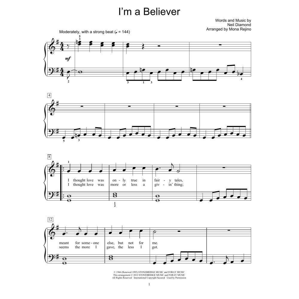 I'm A Believer