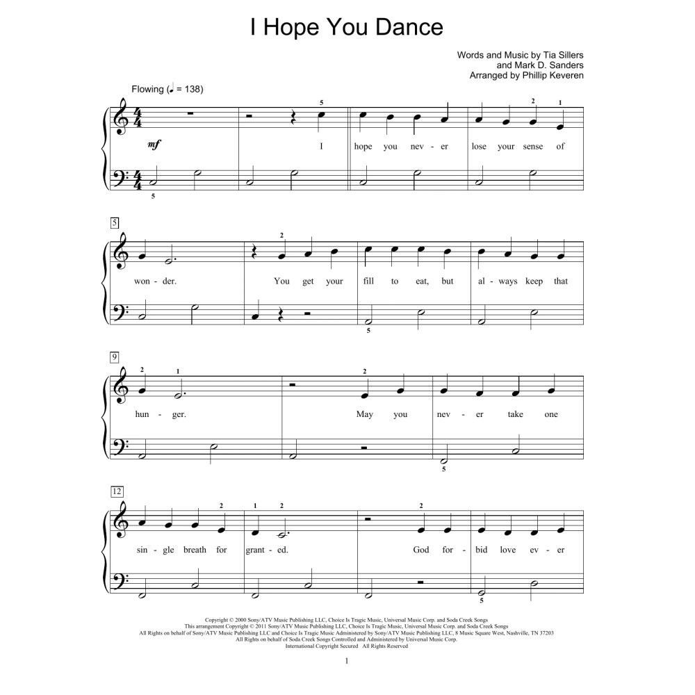 I Hope You Dance