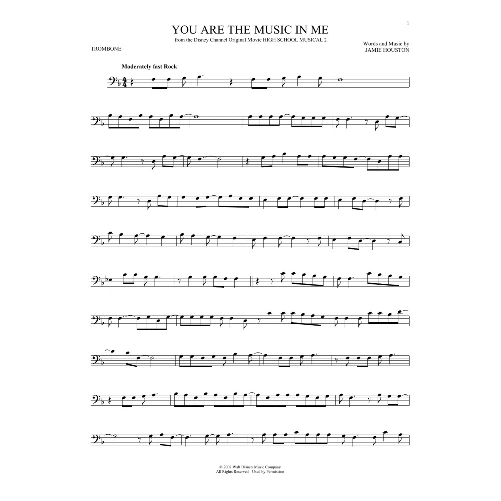 You Are The Music In Me (from High School Musical 2)