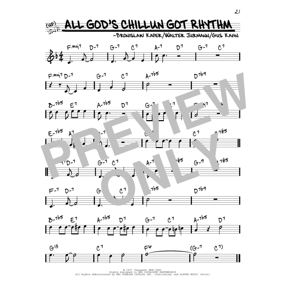 All God's Chillun Got Rhythm