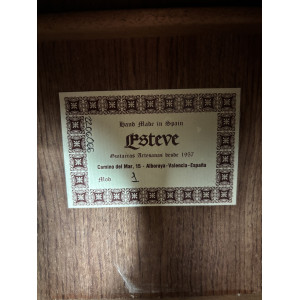 Esteve-Gitarre Mod.1 F/e Bubinga