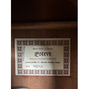 Gitarre Esteve 4stce Fishman Sattel 52mm