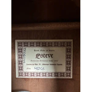Guitare Esteve 4stce Fishman Sillet 52mm